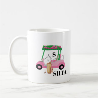 Cute Golf Cart T-Shirt – Minimal Summer Koffiemok