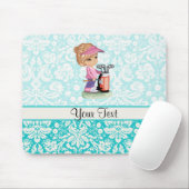 Cute Golf; DamasPatroon Muismat (Met muis)