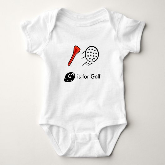 Cute Golf Kinder T Shirt (Voorkant)