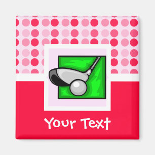 Cute Golf Magneet