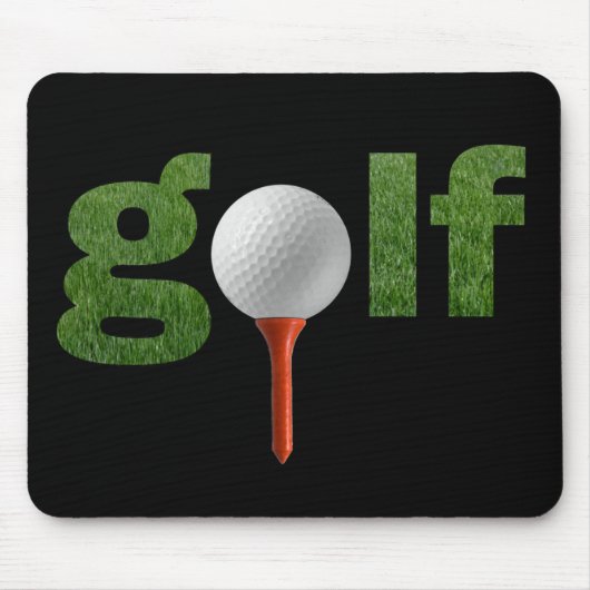 Cute Golf Sports Design Muismat (Voorkant)