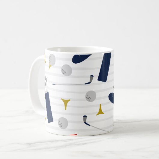 Cute Golf tasse de café (Devant gauche)