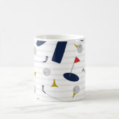 Cute Golf tasse de café (Centre)