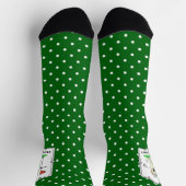 Cute Golf Yellow Labrador Retriever Dog Sokken (Top)