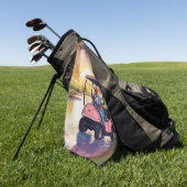 Cute Golfhanddoek (Groen)