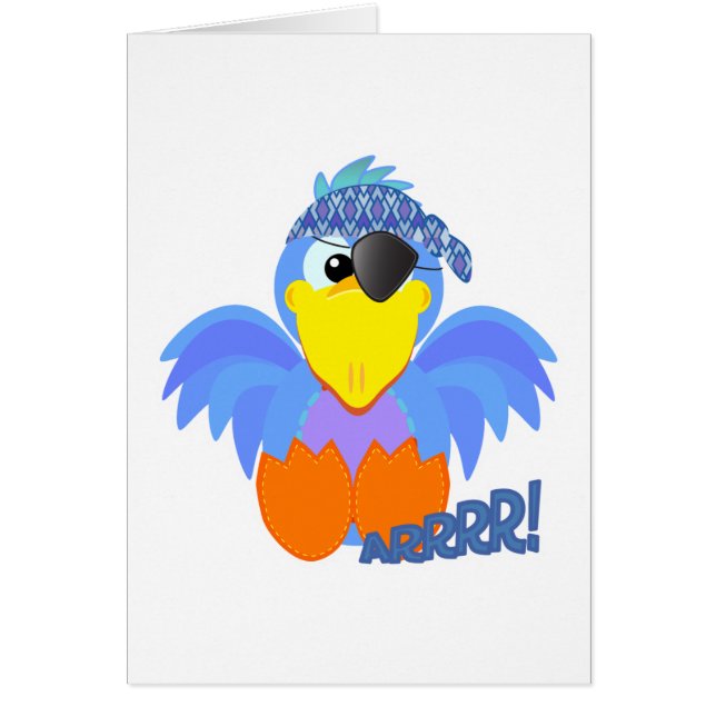 Cute Goofkins pirate bluebird (Voorkant)