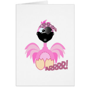Cute Goofkins pirate flamingo