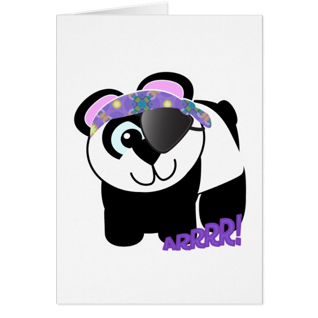 Cute Goofkins pirate panda (Voorkant)