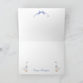 cute goose bedankkaart (Binnen)