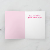 Cute Goose Birthday Kaart (Binnen)