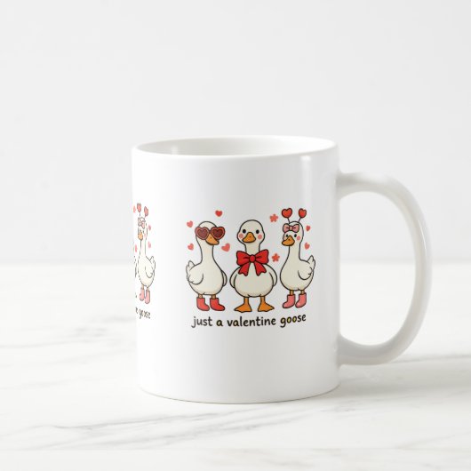 Cute Goose Valentine Mug (Droite)