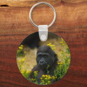 Cute Gorilla Baby Sleutelhanger (Voorkant)