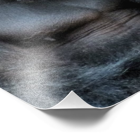 CUTE GORILLA FOTO AFDRUK (Hoek)