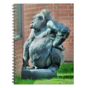 CUTE GORILLA NOTITIEBOEK