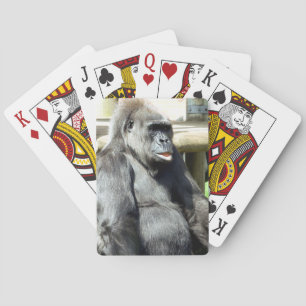 CUTE GORILLA POKERKAARTEN