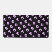 Cute Gothic Roze Skulls Bureaumat (Voorkant)