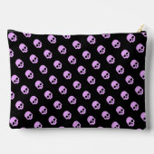 Cute Gothic Roze Skulls Etui (Achterkant)