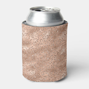 Cute Gouden Jachtluipaard Luipaard Huid Print Patr Blikjeskoeler