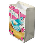 Cute Grandma Easter Holiday Medium Cadeauzakje (Achterkant Gekanteld)