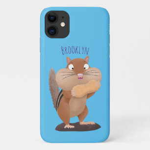 Cute Grappig big cheeks cartoon iPhone 11 Hoesje