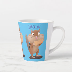 Cute Grappig big cheeks cartoon Latte Mok