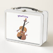 Cute grappig vioolmusical (Voorkant)