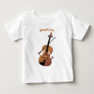 Cute grappig vioolmusical