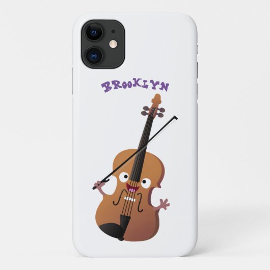 Cute grappig vioolmusical Case-Mate iPhone case (Achterkant)