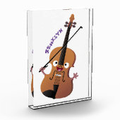 Cute grappig vioolmusical fotoblokken (Links)