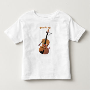 Cute grappig vioolmusical kinder shirts