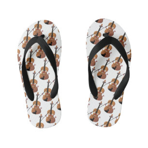 Cute grappig vioolmusical kinder teenslippers