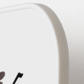 Cute grappig vioolmusical pickleball paddle (Links Detail)