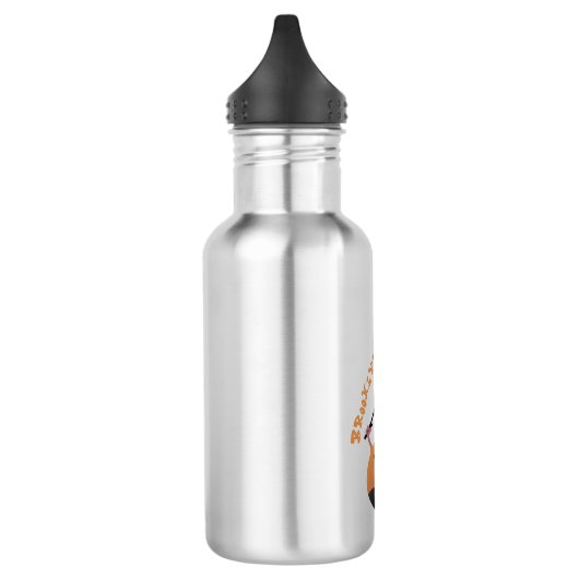 Cute grappig vioolmusical waterfles  (Links)