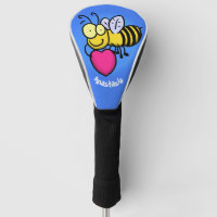 Cute grappige bijen met cartoon illustratie