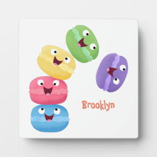 Cute grappige cartoon illustratie fotoplaat