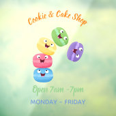 Cute grappige cartoon illustratie raamsticker (Vel 3)