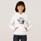 Cute grappige cartoon kookaburra (Voorkant volledig)