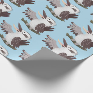 Cute grappige cartoon kookaburra cadeaupapier