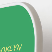 Cute grappige cartoon kookaburra pickleball paddle (Links Detail)