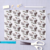 Cute grappige cartoon kookaburra tissuepapier (Craft)