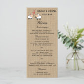 Cute grappige cartoon schaap uit de liefde voor he menu (Staand voorkant)