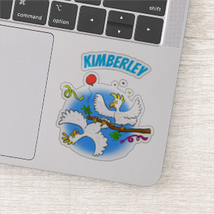 Cute grappige cartoon van het feest van de cocktai sticker