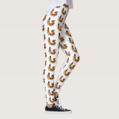 Cute grappige centipede cartoon illustratie leggings (Rechts)