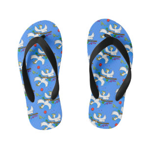 Cute grappige cockatoeages cartoon kinder teenslippers