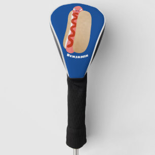 Cute grappige hotdog Weiner cartoon Golfheadcover