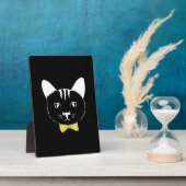 Cute grappige kat fotoplaat (Zijkant)