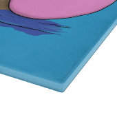 Cute grappige kikkers bubblegum cartoon illustrati snijplank (Hoek)