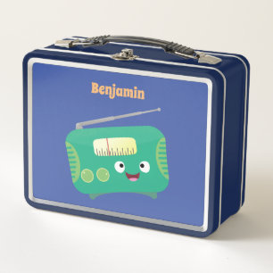 Cute grappige retro radio cartoon