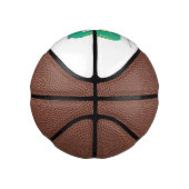 Cute grappige retro radio cartoon basketbal (Rechts)