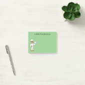 Cute grappige tijgerkok cartoon illustratie post-it® notes (Kantoor)